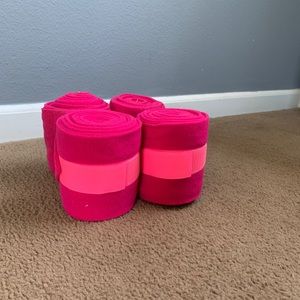 Pink polo wraps